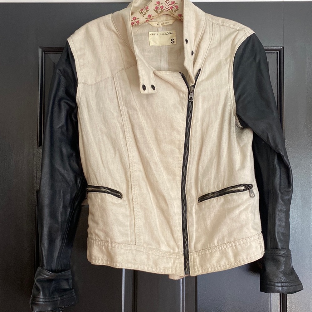Rag & Bone Leather Moto Jacket